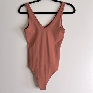 Rust Abercrombie & Fitch bodysuit